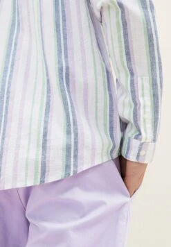 TOM TAILOR Denim Mit Brusttasche - Overhemd - Multicolor Big Stripe -Tom Tailor Winkel 95badf267133403fb8969c274274f5b6