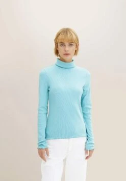 TOM TAILOR Denim Rollkragen - Trui - Bright Reef Blue