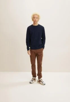 TOM TAILOR Denim Cargobroek - Light Wood Brown -Tom Tailor Winkel 97be14ca011240d2911c9ef01801203d