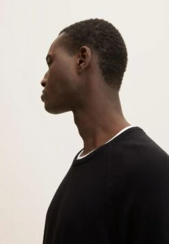 TOM TAILOR Denim Basic- Trui - Black -Tom Tailor Winkel 985a5a7e1f154fca9058331172967d06