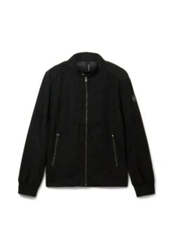 Tom Tailor Mit Stehkrgen  - Imitatieleren Jas - Black -Tom Tailor Winkel 986aacafe5da4f7aba1f37f9416d90cd