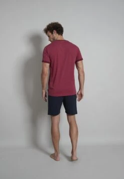 Tom Tailor Set - Pyjama - Rot Dunkel Melange -Tom Tailor Winkel 9888d3abd7b74beca94c566ffd2e78a0