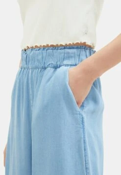 TOM TAILOR Denim High Waist Bermuda - Jeansshort - Light Stone Bright Blue Denim -Tom Tailor Winkel 994fdcd15c2a4ca29b32b8de11918254