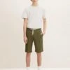 TOM TAILOR Denim Shorts - Olive Tonal Big Leaf Design -Tom Tailor Winkel 9963d1e8f0a3447d9d493fdfa936eba0