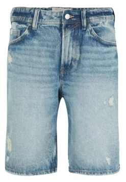 TOM TAILOR Denim Jeansshort - Destroyed Light Stone Blue Den -Tom Tailor Winkel 996fcfe599084f7cae68bd7aa39a188c