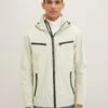 Tom Tailor Mit Abnehmbarer Kapuze  - Outdoorjas - Beige Alfalfa