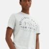 Tom Tailor T-Shirt Print - Hellblau