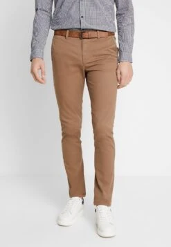 TOM TAILOR Denim With Belt - Chino - Honey Camel Beige