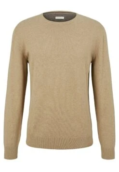Tom Tailor Basic Crew - Trui - Beige -Tom Tailor Winkel 9c1ce66ef29642518c64fd5c0e1055a4