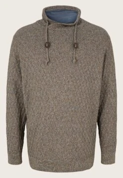 Tom Tailor Mit Sch - Trui - Navy White Brown Mouline -Tom Tailor Winkel 9ce9fcca0cb3410dadcf1375b21eac09