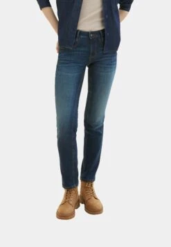 Tom Tailor Alexa - Slim Fit Jeans - Rinsed Blue Denim