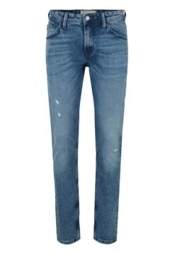 TOM TAILOR Denim Piers- Slim Fit Jeans - Destroyed Light Stone Blue Den
