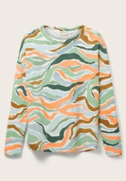 Tom Tailor Gemustertes- Sweater - Colorful Wavy Design 17 Tom Tailor Gemustertes- Sweater - Colorful Wavy Design -Tom Tailor Winkel 9d70a44a094649a9bdbb1f6671c549cf