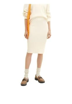 Tom Tailor Mit Rippstruktur  - Kokerrok - Soft Buttercream -Tom Tailor Winkel 9df5266ec244452d8c2a6d85fabbcac4