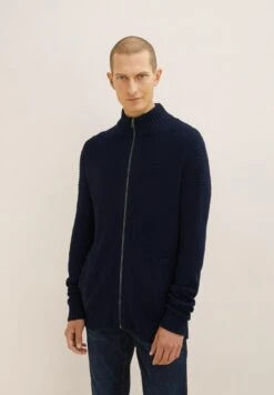 Tom Tailor Mit Struktur  - Vest - Sky Captain Blue