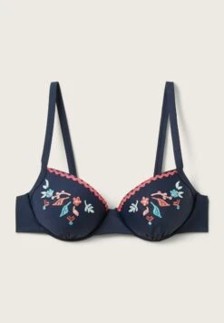 Tom Tailor Mit Blumenmuster - Bikinitop - Dress Blue -Tom Tailor Winkel 9ebfb497993a4d3580a4e21e1f36af46