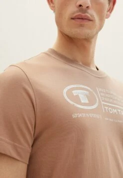 Tom Tailor Mit Print - T-Shirt Print - Desert Fawn -Tom Tailor Winkel 9f1a4e1d3703409282e0f269d08f1dff