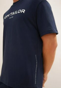 Tom Tailor Logoprint  - T-Shirt Print - Sky Captain Blue -Tom Tailor Winkel 9f31f7eed0db4b0795949ddc3aab12f0