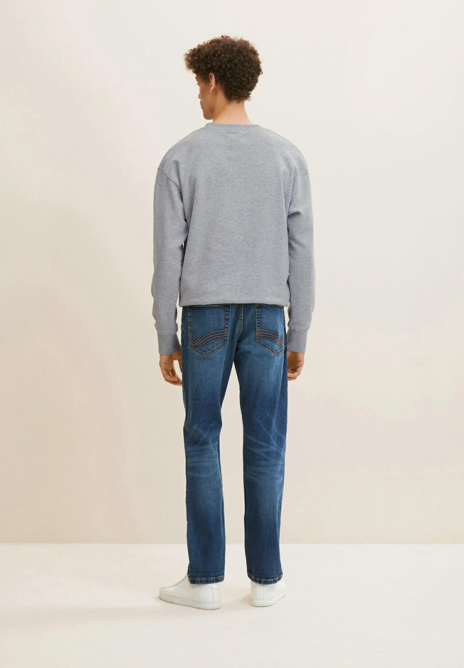 Tom Tailor Marvin - Straight Leg Jeans - Used Mid Stone Blue Denim 5 Tom Tailor Marvin - Straight Leg Jeans - Used Mid Stone Blue Denim - Afbeelding 3