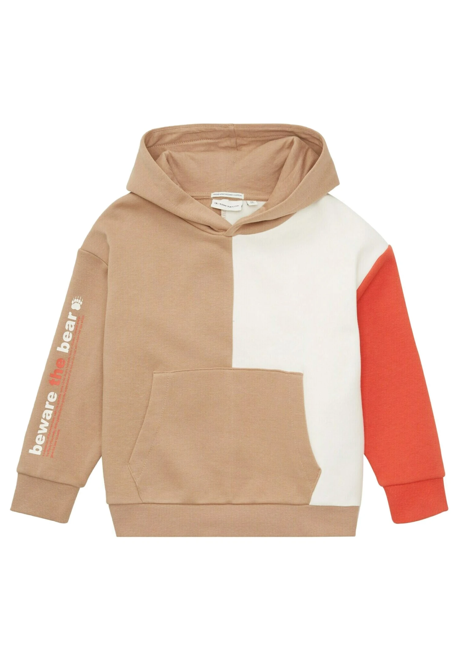 Tom Tailor Hoodie - French Clay Beige 3 Tom Tailor Hoodie - French Clay Beige