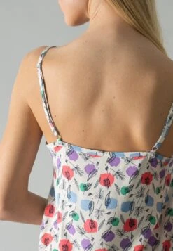 Tom Tailor Nachtjapon - Weiß Mittel Multicolor -Tom Tailor Winkel a068ab331b8c465aa022bb44b94974ac