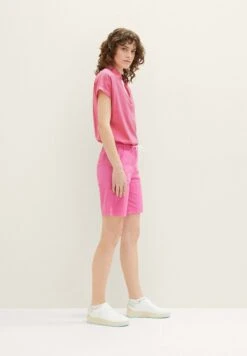 Tom Tailor Bermuda - Shorts - Nouveau Pink -Tom Tailor Winkel a06ac254f0bf42d99b4c7b4fe62509fd