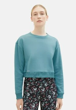 Tom Tailor Atmungsaktives- Sweater - Dark Mint