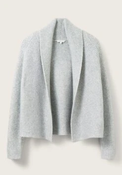 Tom Tailor Mit Schalkragen - Vest - Concrete Grey Melange -Tom Tailor Winkel a18699abf7a840e59ef61b6714038396