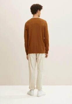 Tom Tailor Basic - Trui - Equestrian Brown Melange -Tom Tailor Winkel a1c6ea0b43f0489fbb83d6a34be1eba2