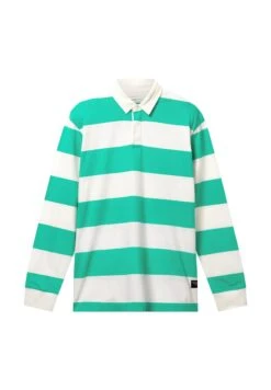 TOM TAILOR Denim Relaxed Stripe- Poloshirt - Green Large Stripe -Tom Tailor Winkel a202085cca7e4e44aa78447358e94f88