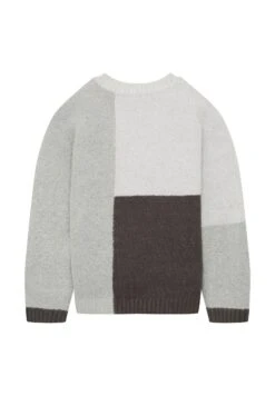Tom Tailor Mit Colour Blocking  - Trui - Middle Grey Mélange -Tom Tailor Winkel a295b2cf2ee94becaa13f5d8a027b187