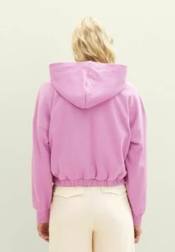 TOM TAILOR Denim Sweater Met Rits - Blueberry Blush -Tom Tailor Winkel a2a02a43edf546578ce438981e693b61