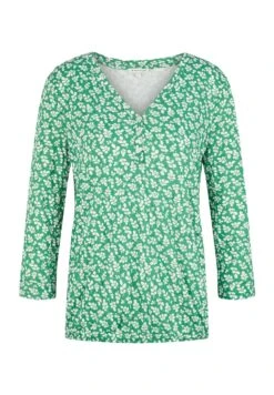 Tom Tailor Gemustertes - Blouse - Green Floral Design -Tom Tailor Winkel a2d80aea2f6e46c1bc4d6658f28f62c4