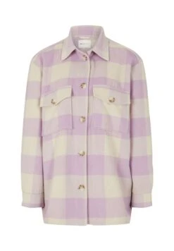 TOM TAILOR Denim Halflange Jas - Beige Rose Check -Tom Tailor Winkel a33eec83772e432e95536df3e983b05b