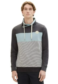 Tom Tailor Langarm Mit Stehkragen - Sweater - Dark Grey Melange -Tom Tailor Winkel a3e1a2a7409f4d348ad52b6e8cf59fff