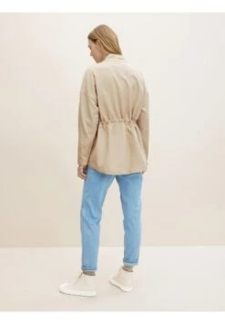 Tom Tailor Regular Fit - Halflange Jas - Silver Ecru -Tom Tailor Winkel a3e5176efd5247cfaa6d6f73a20eb4b7