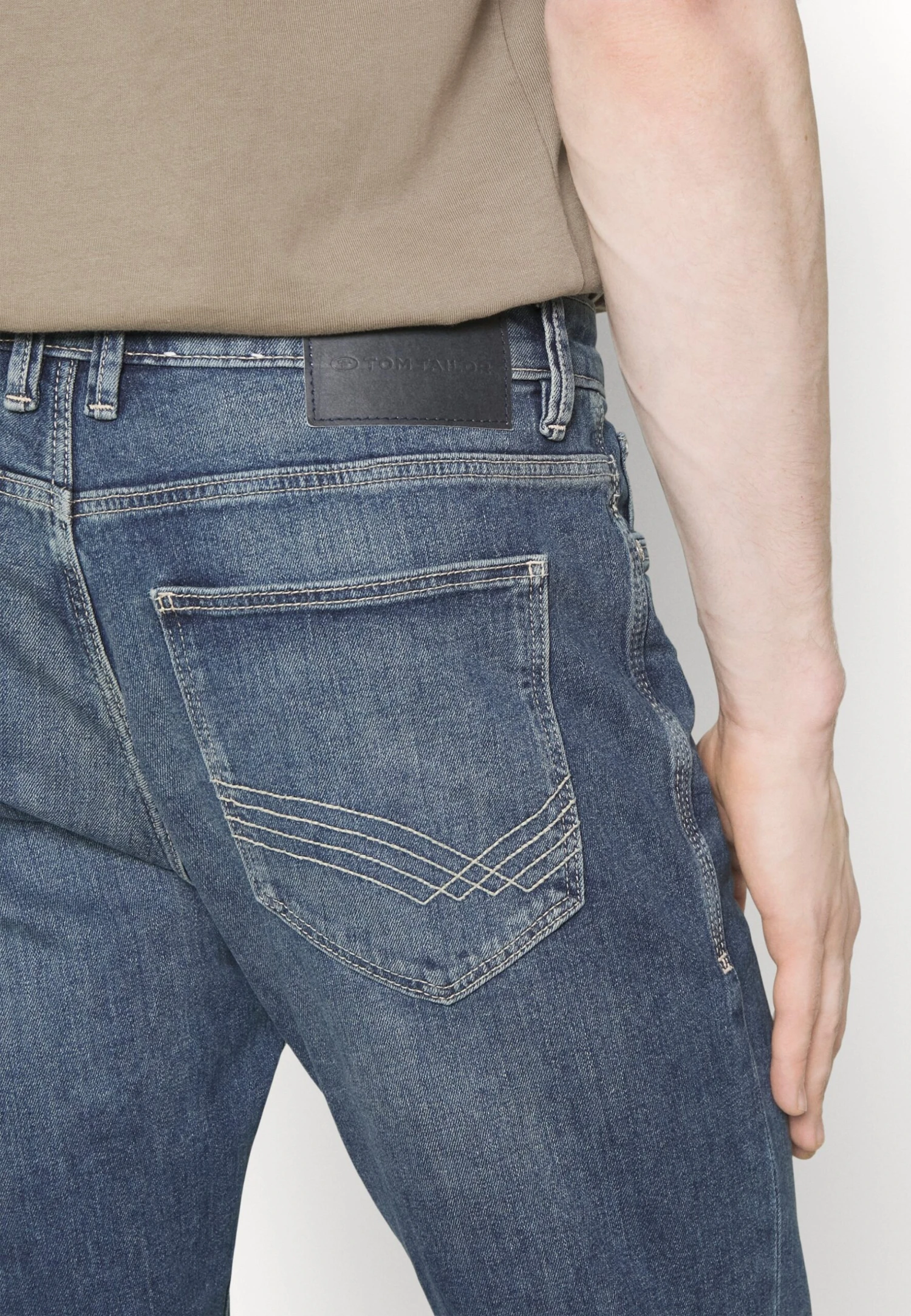 Tom Tailor Long - Straight Leg Jeans - Mid Stone Wash Denim 7 Tom Tailor Long - Straight Leg Jeans - Mid Stone Wash Denim - Afbeelding 5