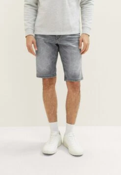 Tom Tailor Josh - Jeansshort - Dark Stone Blue Black Denim