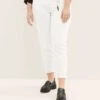 Tom Tailor Plus - Cropped Barrel - Slim Fit Jeans - Whisper White