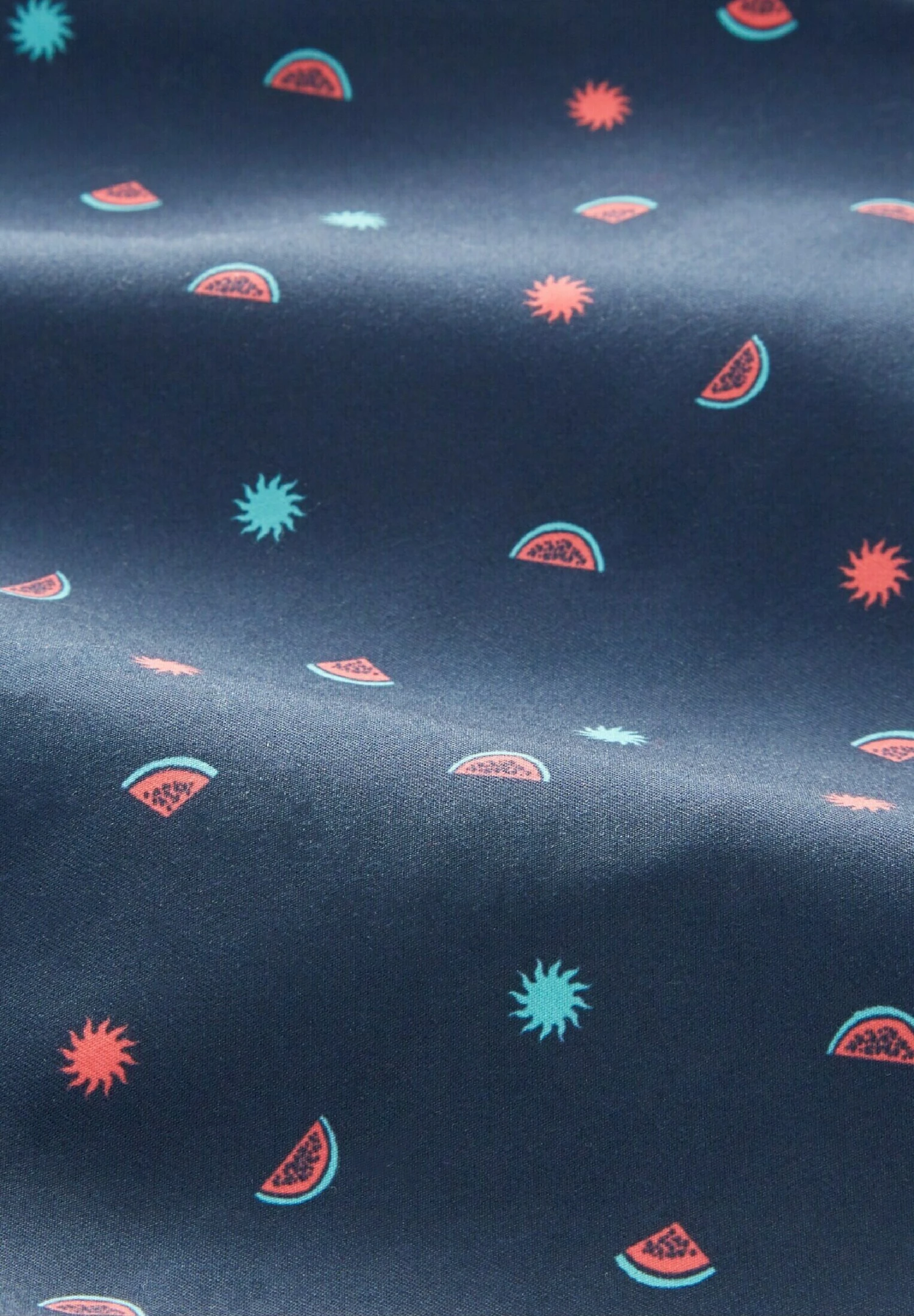 TOM TAILOR Denim Mit Allover-Print - Zwemshorts - Navy Melon Sun Print 9 TOM TAILOR Denim Mit Allover-Print - Zwemshorts - Navy Melon Sun Print - Afbeelding 7