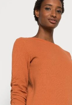 TOM TAILOR Denim Structured - Sweater - Rusty Amber -Tom Tailor Winkel a643ac9bc01744a29dbb9988a9b7aadc