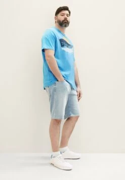 Tom Tailor Jeansshort - Light Stone Wash Denim -Tom Tailor Winkel a64cd23b97034cc2a2052af8d88f4333