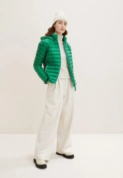 Tom Tailor Mit Kapuze - Winterjas - Vivid Leaf Green -Tom Tailor Winkel a67df31aa6744deeaf1512ce01dcb723