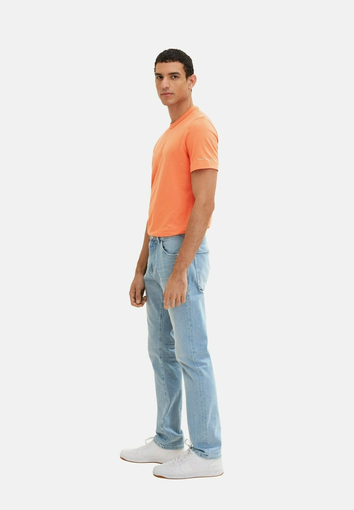 Tom Tailor Josh - Straight Leg Jeans - Light Stone Wash Denim 13 Tom Tailor Josh - Straight Leg Jeans - Light Stone Wash Denim - Afbeelding 11
