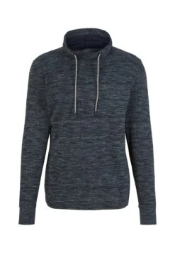 Tom Tailor Langarm Mit Snood - Sweater - Navy Vintage Beige Inject -Tom Tailor Winkel a7577e712a9942b1b60b17c98467fd03