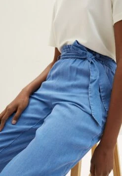 TOM TAILOR Denim Mit Elastischem Bund - Broek - Bright Mid Blue Chambray -Tom Tailor Winkel a7c794d557f64994ad60ddc3133c36d9
