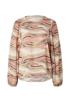 TOM TAILOR Denim Mit Ballonärmeln - Blouse - Multicolor Marble Print -Tom Tailor Winkel a82c4ff6fef54e49993b14ba1fbc9ae5