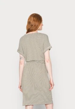 Tom Tailor Striped Dress - Jurk - Olive Offwhite 9 Tom Tailor Striped Dress - Jurk - Olive Offwhite -Tom Tailor Winkel a864325c00c148598fa36d9983466851