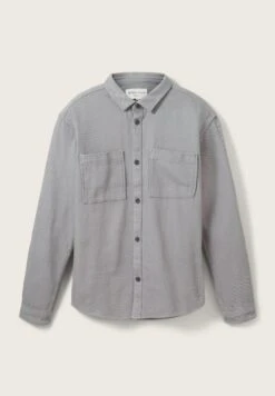 TOM TAILOR Denim Relaxed Fit - Overhemd - Explicit Grey -Tom Tailor Winkel a8888f2e7c5847ecae2ce7ed3cb127e6