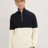Tom Tailor Trui - Navy White Color Block -Tom Tailor Winkel a8900045508d45e2949f4e550894c46e